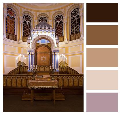 Interior St Petersburg Choral Synagogue Image
